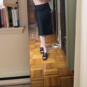 J. Crew silk midi skirt